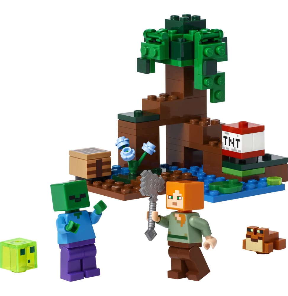 Lego Minecraft 21240 Aventură în mlaștini Lego Minecraft 21240 Aventură în mlaștini