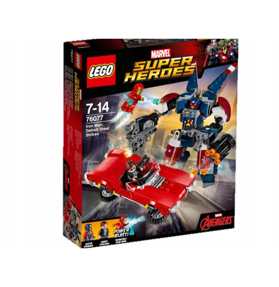 Lego 76077 Detroit Steel atacă Avengers Lego 76077 Detroit Steel atacă Avengers