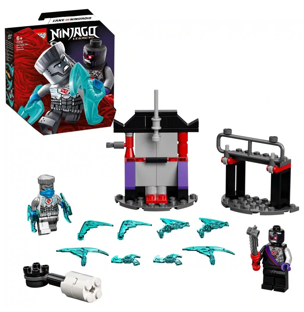 LEGO Ninjago 71731 Set de luptă Zane versus Nindroid LEGO Ninjago 71731 Set de luptă Zane versus Nindroid