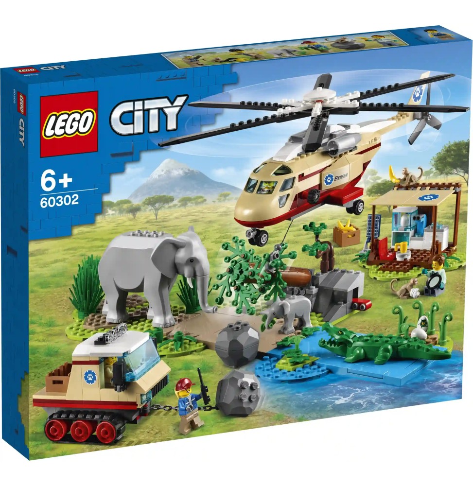 LEGO City 60302 Salvarea animalelor sălbatice LEGO City 60302 Salvarea animalelor sălbatice