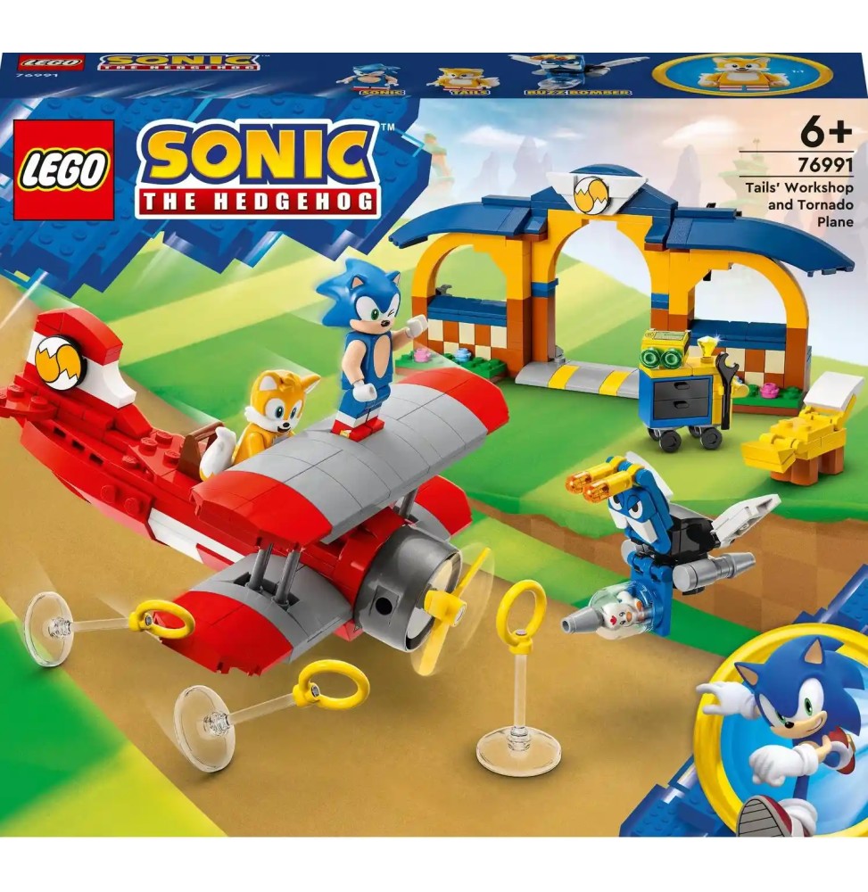 LEGO Tails cu atelier și avion Tornado LEGO Tails cu atelier și avion Tornado