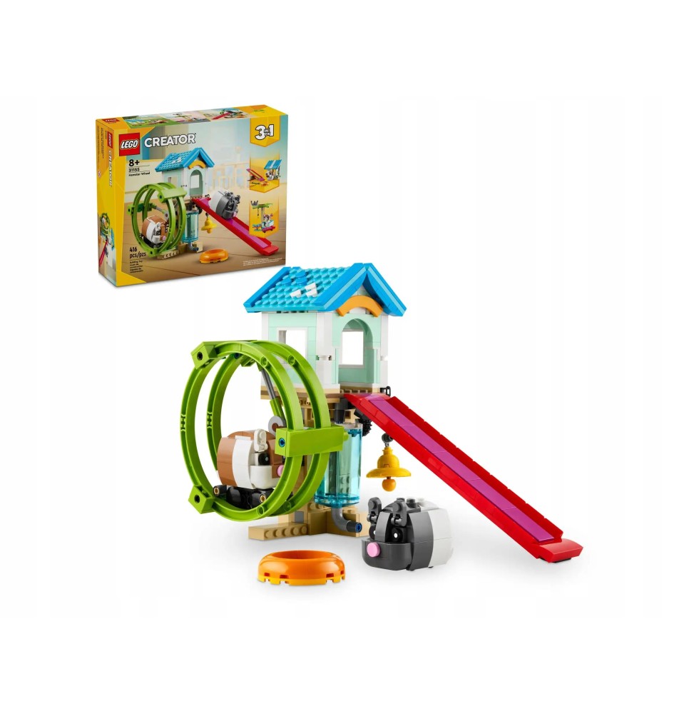 LEGO Creator 3 în 1 Roată pentru hamsteri LEGO Creator 3 în 1 Roată pentru hamsteri