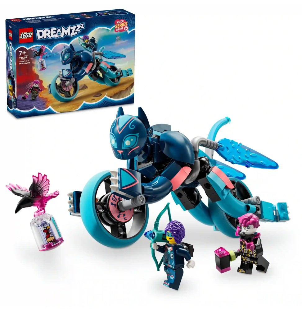LEGO DREAMZzz 71479 Zoey și motocicleta cu pisici LEGO DREAMZzz 71479 Zoey și motocicleta cu pisici