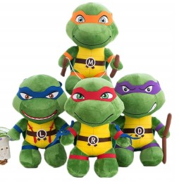 Războinici Țestoase Ninja Pluș Michael Angelo 25cm